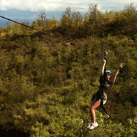 Maui zipline